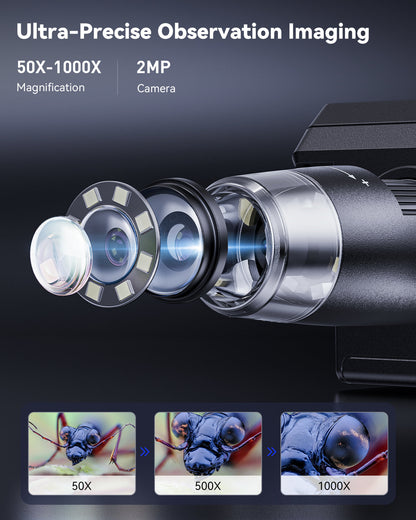 4.3 Inch Digital Soldering Microscope For Electronics Repair