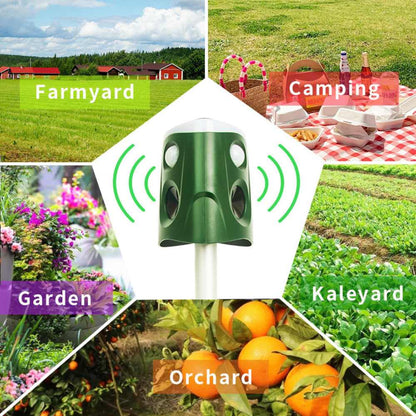 360° Animal Repellent Deterrent 3 in 1