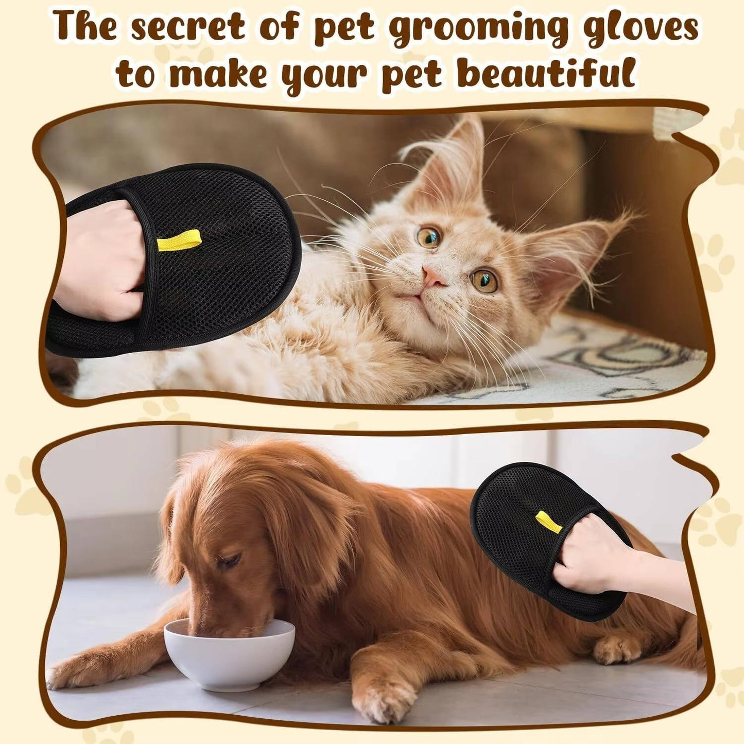 2 Set Pet Hair Remover Tool