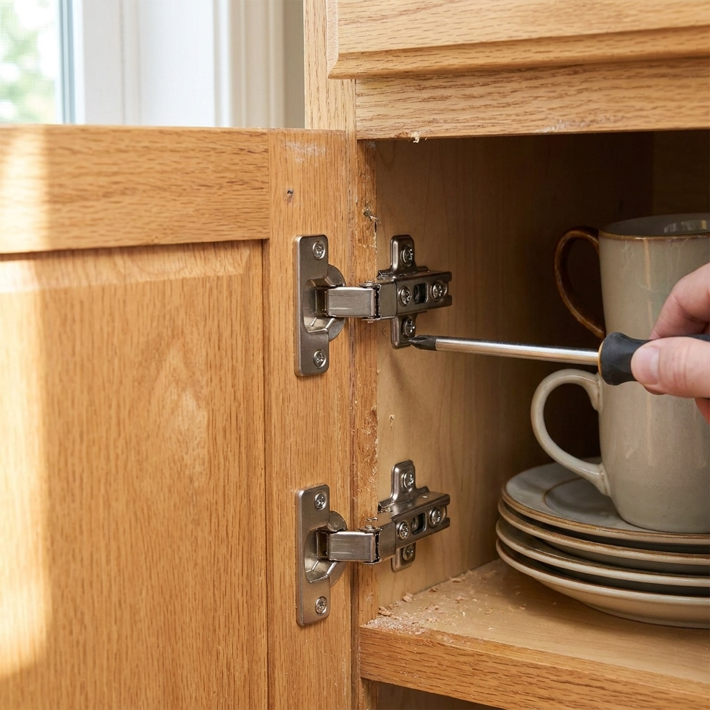 10 PCS Cabinet Hinges lifestyle