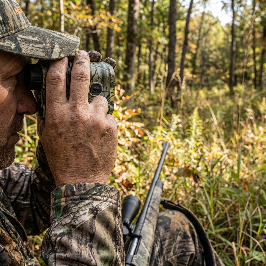 1000 Feet Hunting Range Finder lifestyle