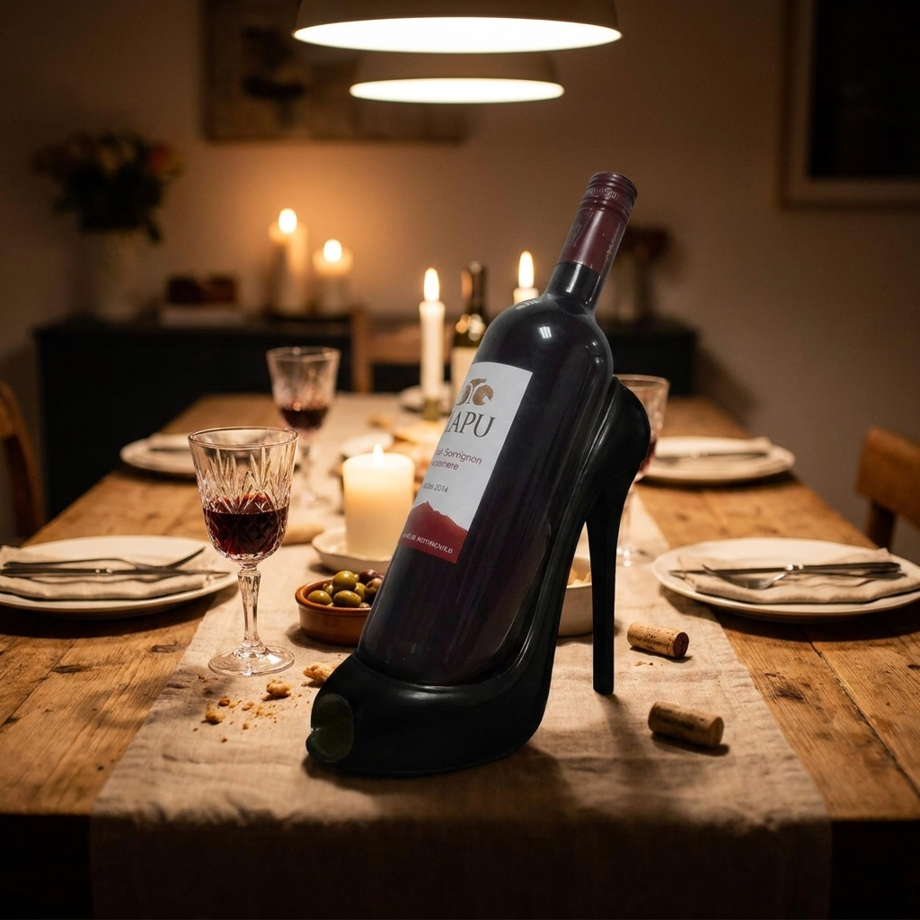 High Heel Shoe Wine Bottle Holder