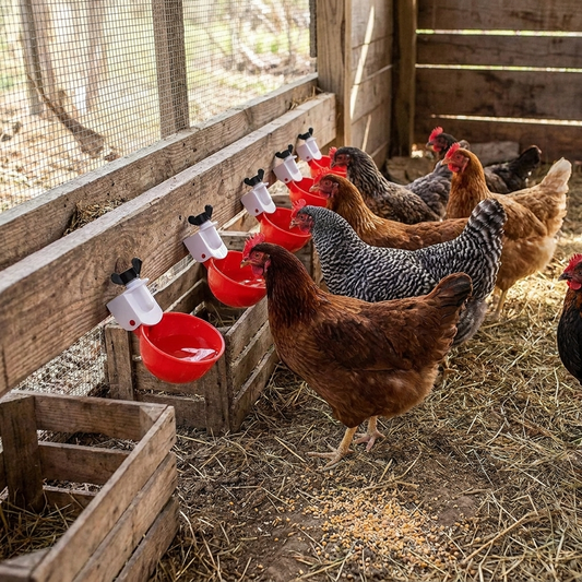10 Pcs Chicken Waterer