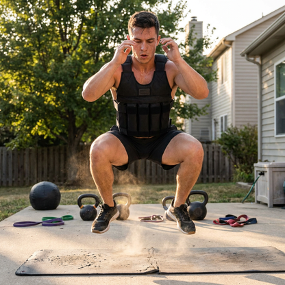 110 Pound Adjustable Exercise Weighted Vest