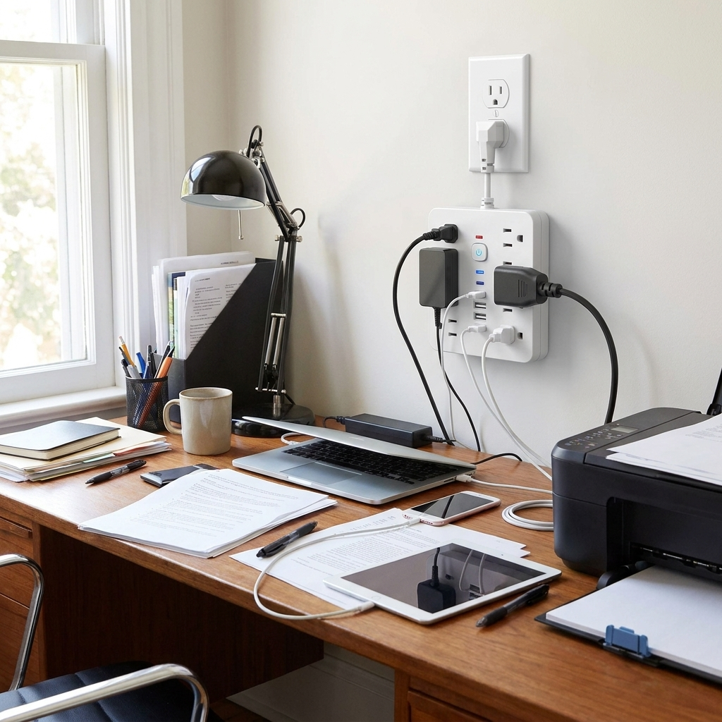 14-In-1 Power Strip With Surge Protection